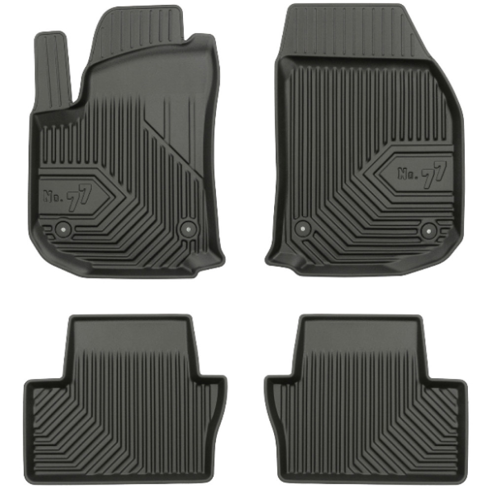OPEL ZAFIRA B 2005 - 2014 gada 3d Gumijas paklāju komplekts 4gab. FROGUM 77408814