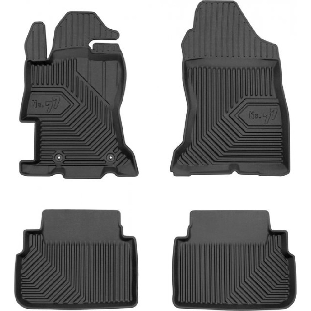 SUBARU XV II from 2018, SUBARU IMPREZA V from 2017 3D Rubber Floor Mat Set 4pcs. FROGUM 77426870 SUBARU XV II from 2018, SUBARU IMPREZA V from 2017 3D Rubber Floor Mat Set 4pcs. FROGUM 77426870
