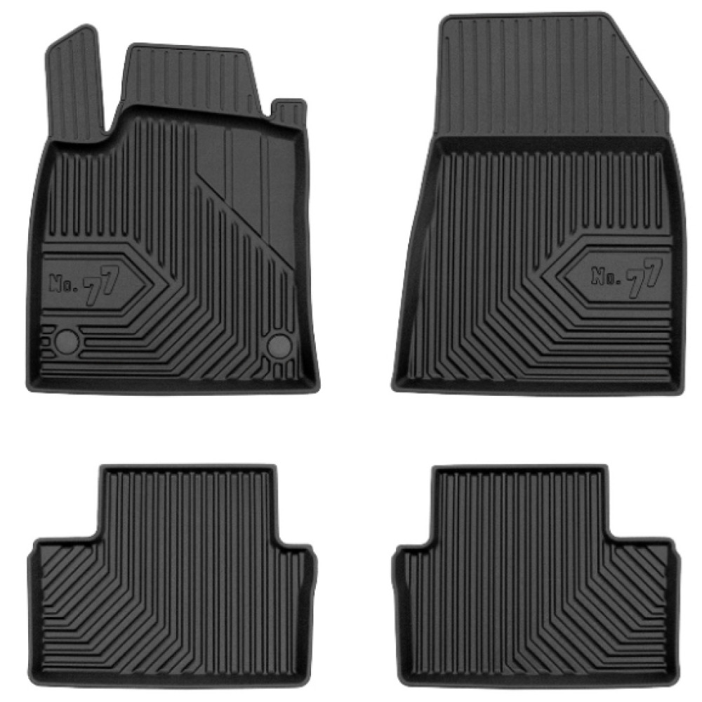RENAULT CLIO V no 2019 gada 3d Gumijas paklāju komplekts 4gab. FROGUM 77409873 RENAULT CLIO V no 2019 gada 3d Gumijas paklāju komplekts 4gab. FROGUM 77409873