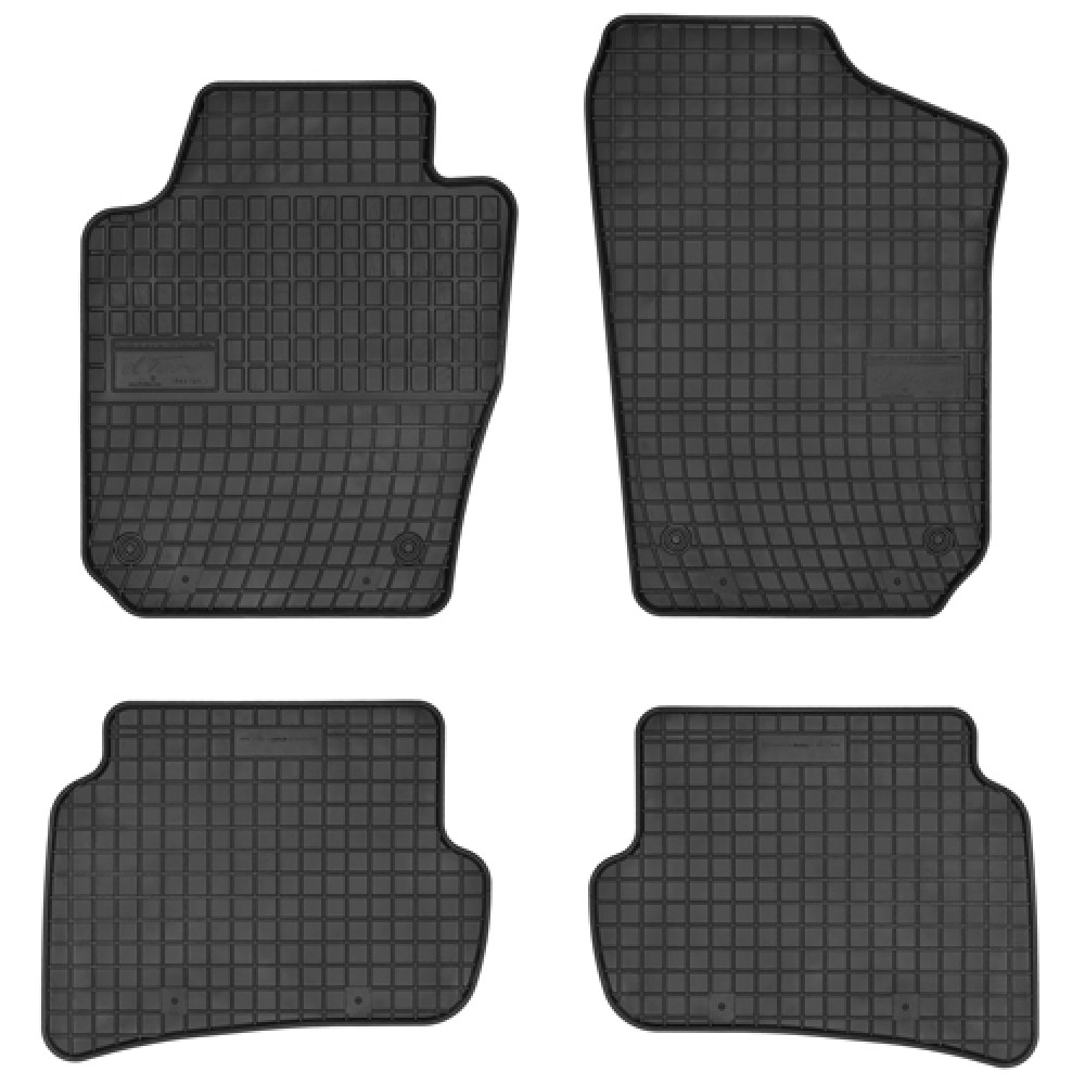 SKODA FABIA III 2014 - ... Gumijas paklāju komplekts 4gab. FROGUM 0404 SKODA FABIA III 2014 - ... Gumijas paklāju komplekts 4gab. FROGUM 0404