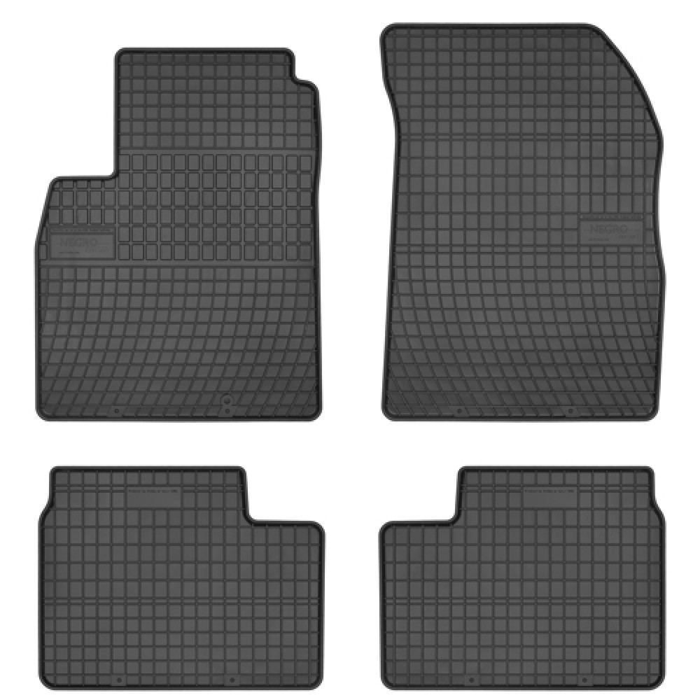 NISSAN MICRA MK13 2010 - ... Комплект резиновых ковриков 4шт. FROGUM 0451 NISSAN MICRA MK13 2010 - ... Комплект резиновых ковриков 4шт. FROGUM 0451