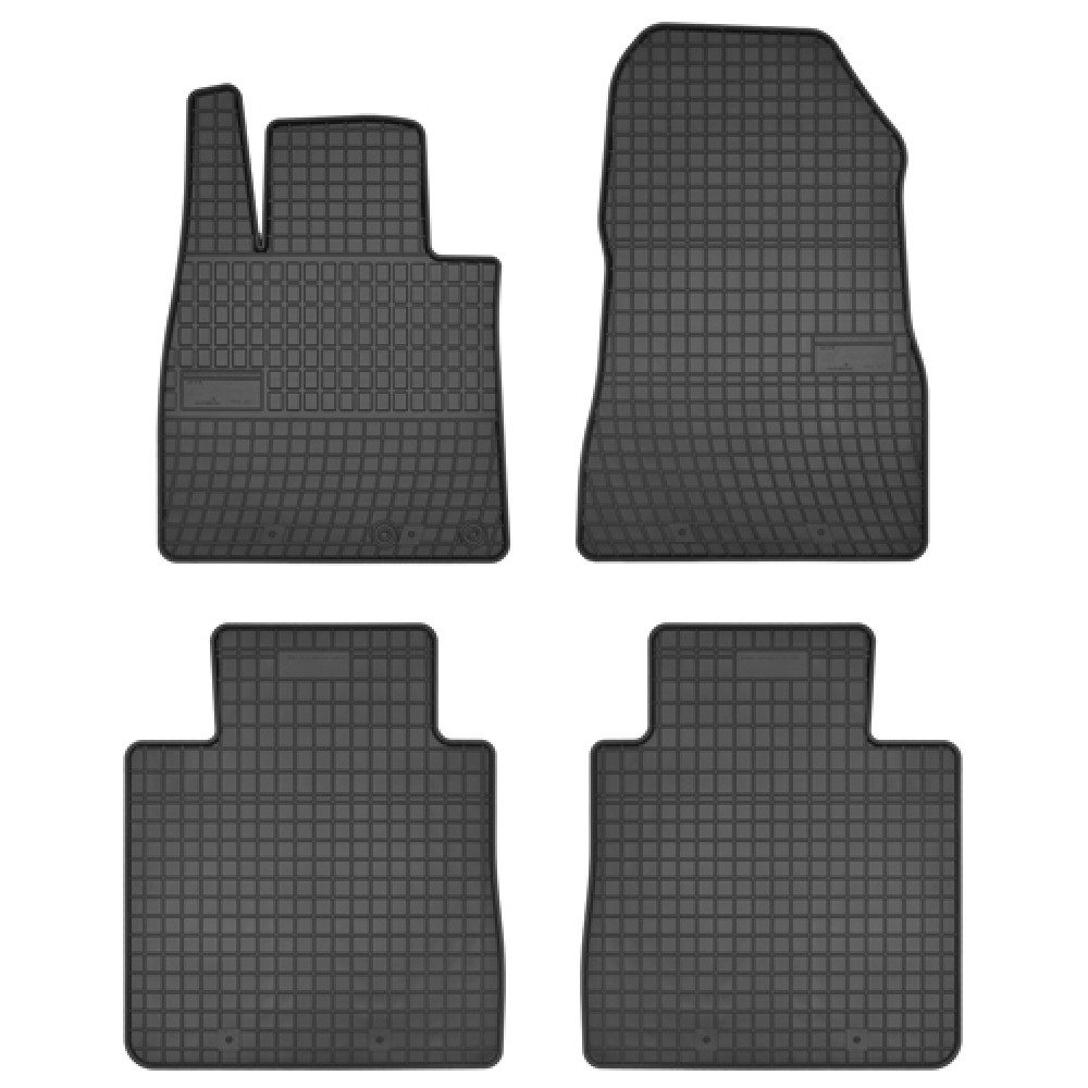 NISSAN NOTE II 2013 - ... Set of 4 Rubber Mats FROGUM 0456 NISSAN NOTE II 2013 - ... Set of 4 Rubber Mats FROGUM 0456