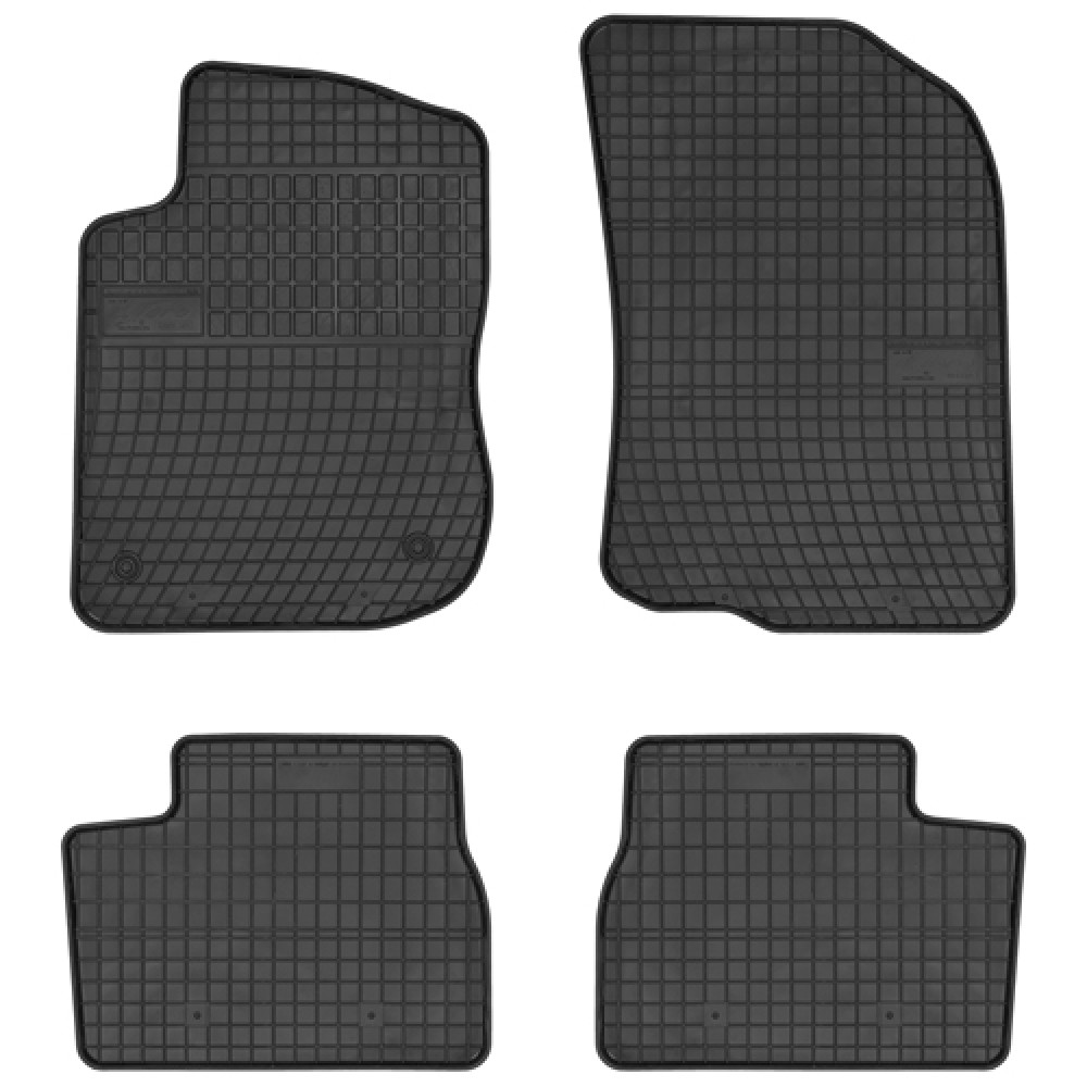 PEUGEOT 208 .. 2008 - 2012 Комплект резиновых ковриков 4шт. FROGUM 0640 PEUGEOT 208 .. 2008 - 2012 Комплект резиновых ковриков 4шт. FROGUM 0640