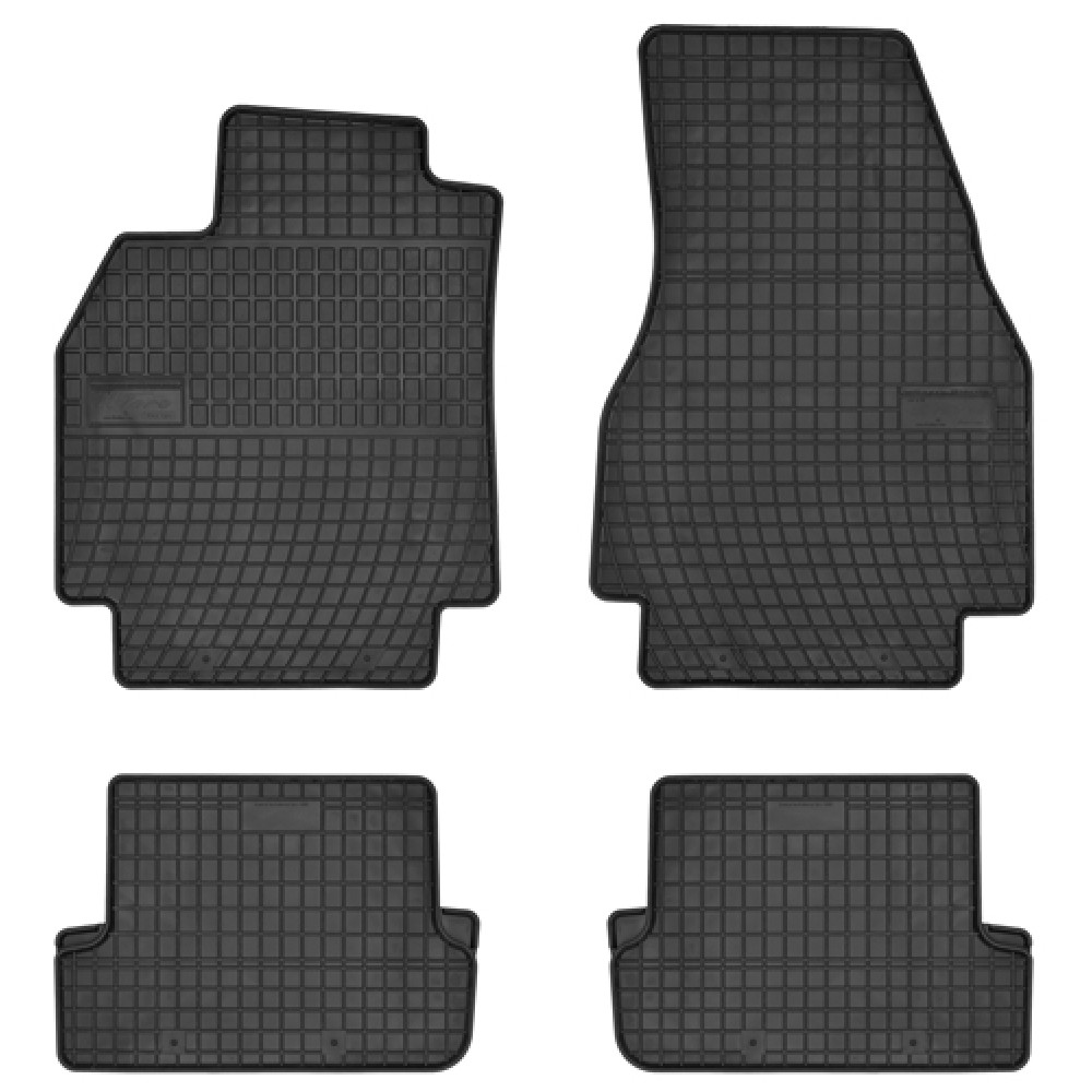 RENAULT MEGANE II 2002 - 2006 Комплект резиновых ковриков 4шт. FROGUM 0750