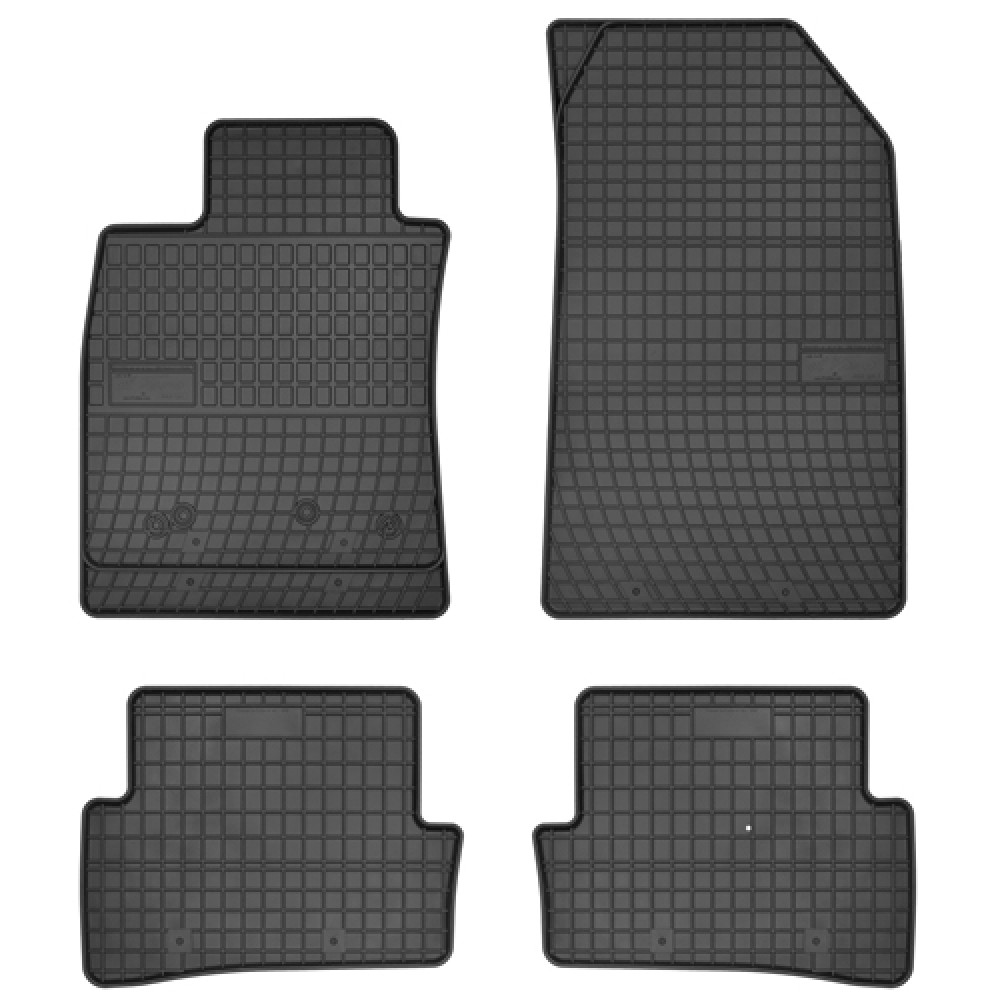 RENAULT CLIO III 2005 - 2012 Комплект резиновых ковриков 4шт. FROGUM 0752