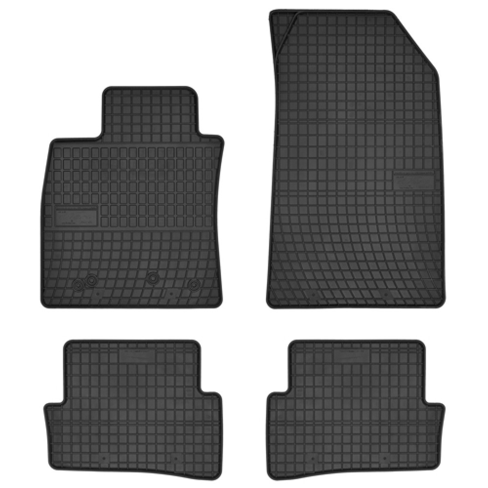 RENAULT CLIO IV 2012 - ... Rubber Mat Set 4pcs. FROGUM 0752IV RENAULT CLIO IV 2012 - ... Rubber Mat Set 4pcs. FROGUM 0752IV
