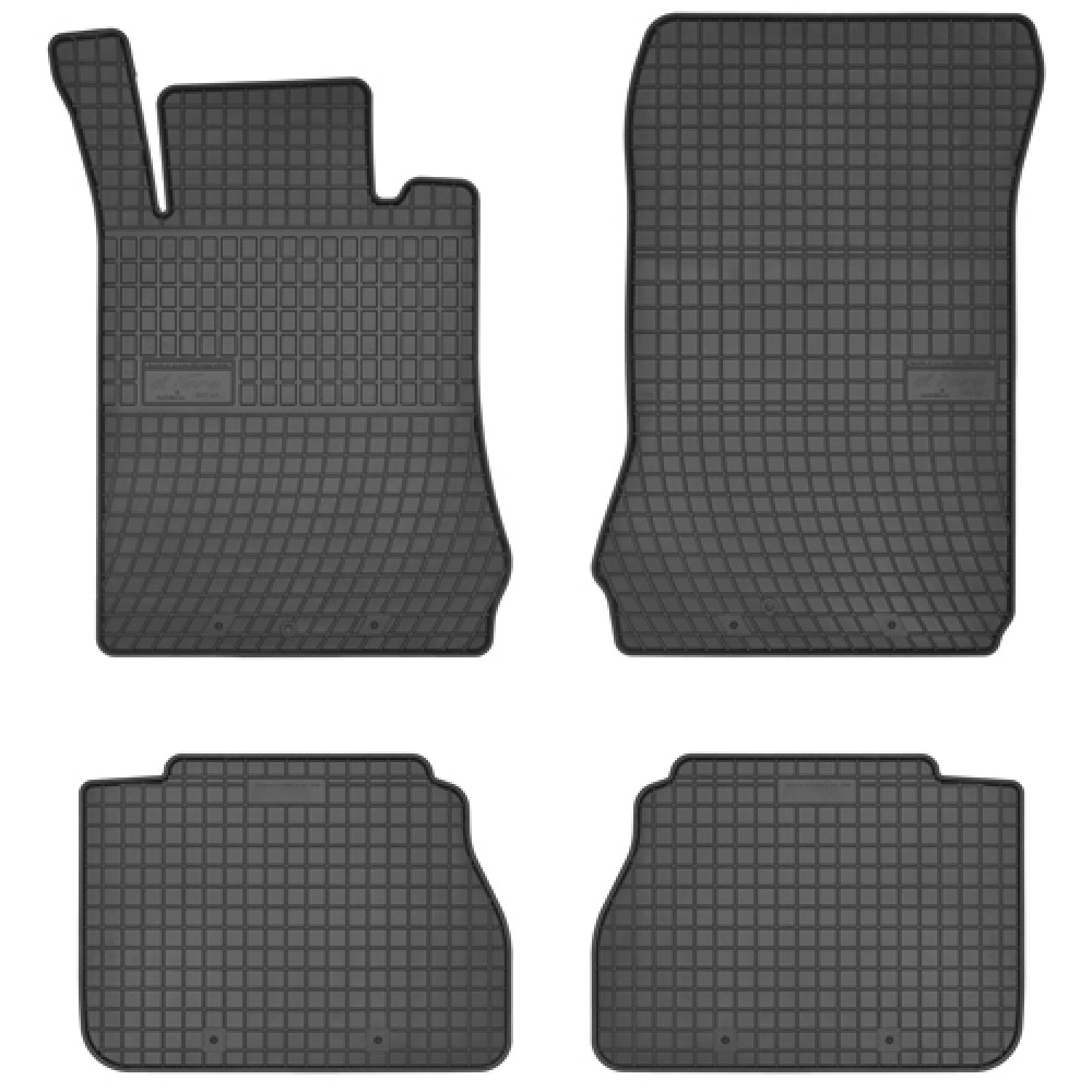MERCEDES-BENZ W210 1995 - 2003 Комплект резиновых ковриков 4шт. FROGUM 0786