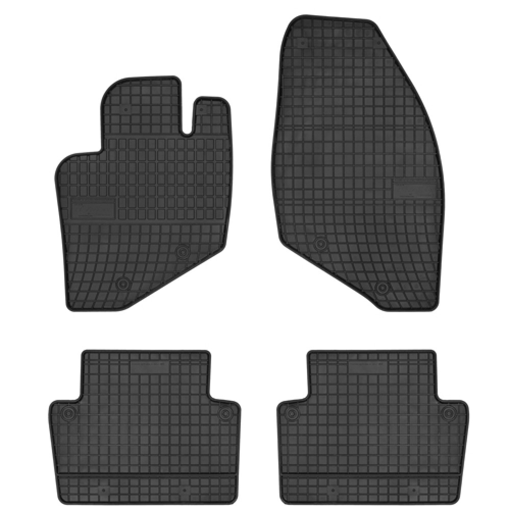 VOLVO S60 2000 - 2009 Rubber Mat Set 4pcs. FROGUM 0943