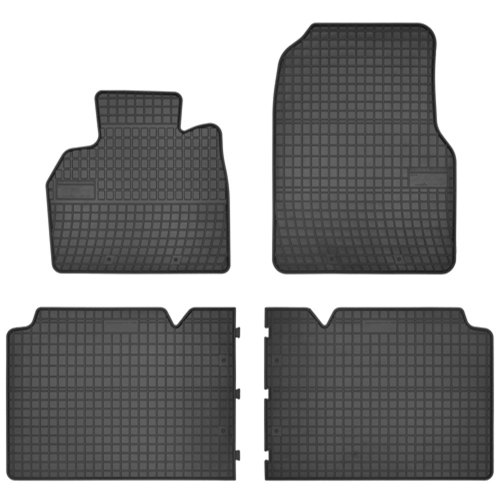 RENAULT ESPACE IV 2002 - 2015 Комплект резиновых ковриков 4шт.  FROGUM 546870