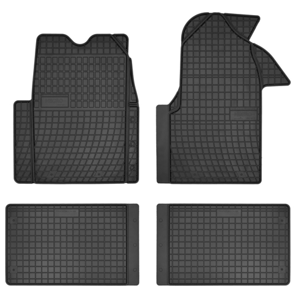 RENAULT MASTER II 1997 - 2010  Комплект резиновых ковриков 3шт. FROGUM D00700