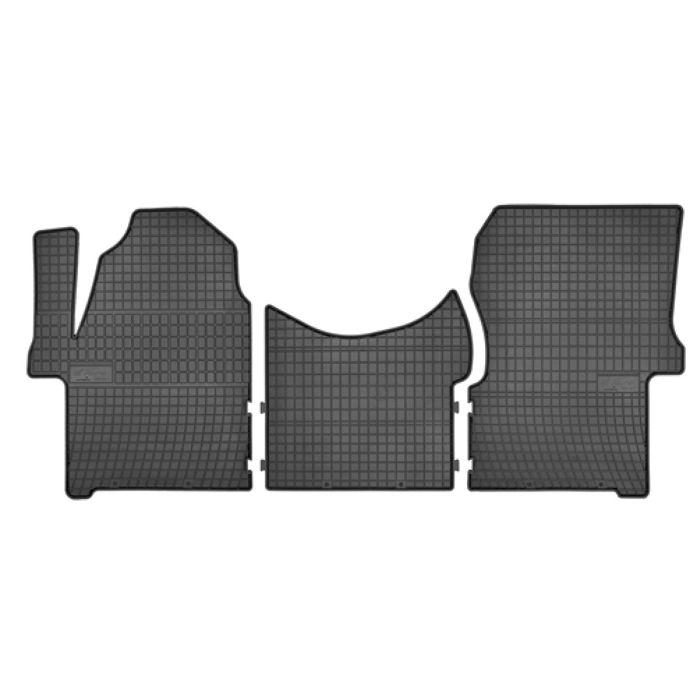 MERCEDES SPRINTER II 2006 - ... Set of 3 Rubber Mats FROGUM D00741 MERCEDES SPRINTER II 2006 - ... Set of 3 Rubber Mats FROGUM D00741