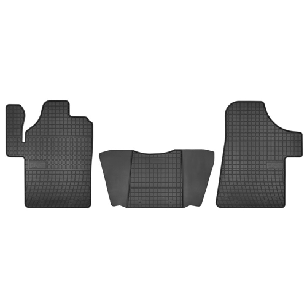 MERCEDES VIANO 2/3M 2003 - 2014 Комплект резиновых ковриков 3шт. FROGUM D0092