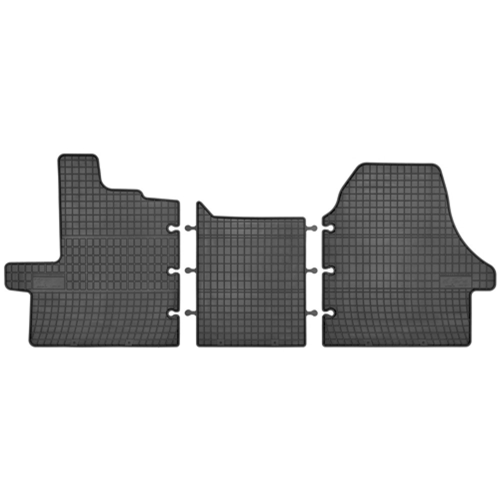 PEUGEOT BOXER II 2006 - ... Комплект резиновых ковриков 3шт. FROGUM D0095