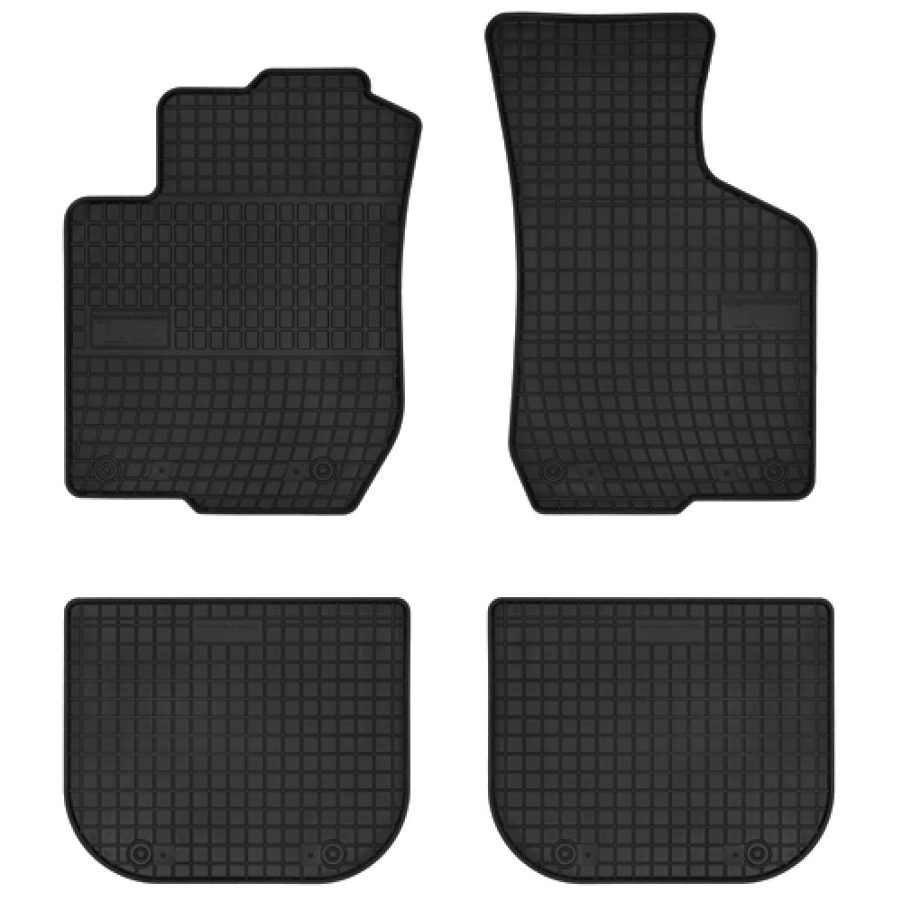 AUDI A3 8L 1996 - 2003 Set of 4 Rubber Floor Mats FROGUM 0732 AUDI A3 8L 1996 - 2003 Set of 4 Rubber Floor Mats FROGUM 0732