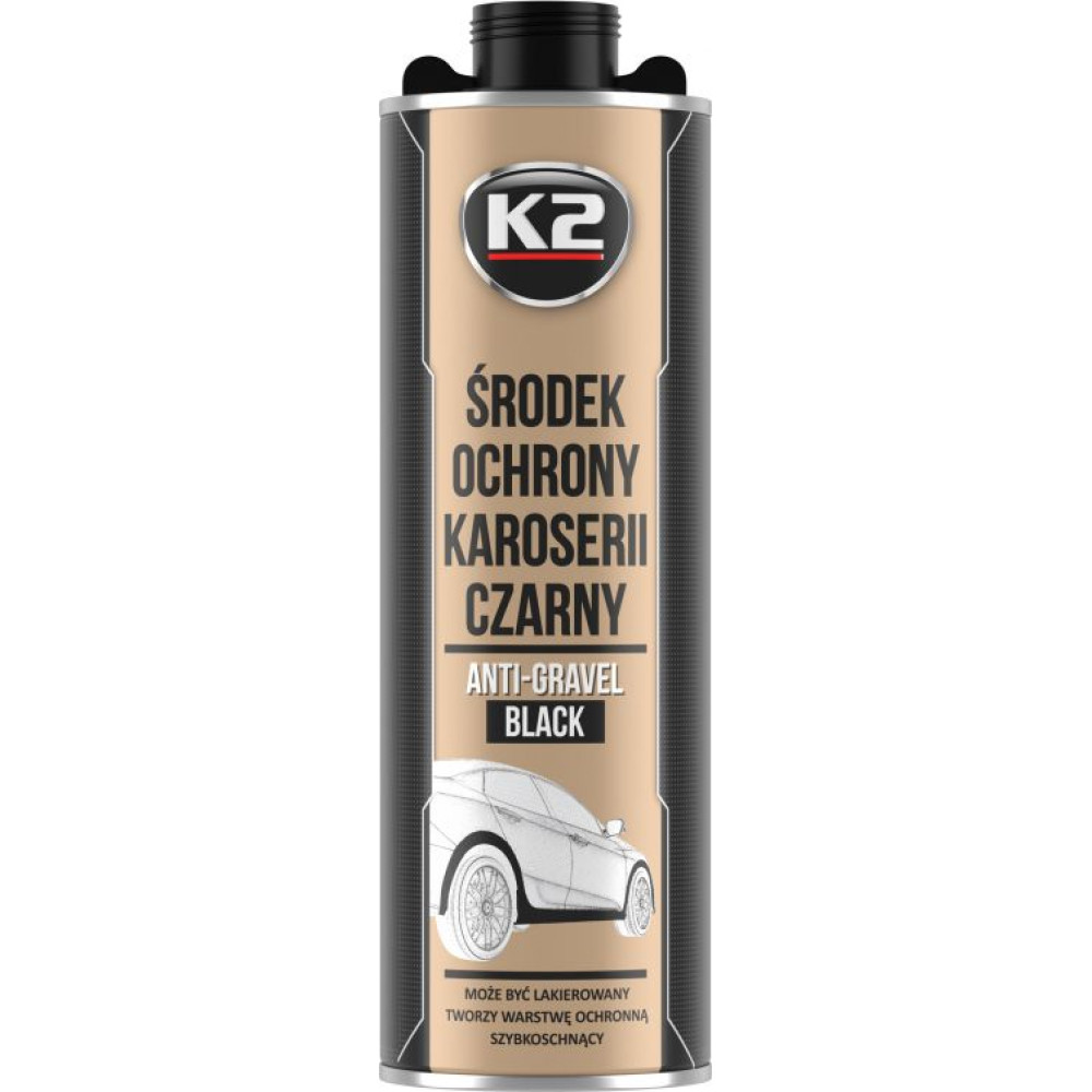 Black Bitumen Mastic. K2 ANTI GRAVEL Automotive Body and Underbody Anticorrosive for Pneumatic Gun 1000ml Black Bitumen Mastic. K2 ANTI GRAVEL Automotive Body and Underbody Anticorrosive for Pneumatic Gun 1000ml