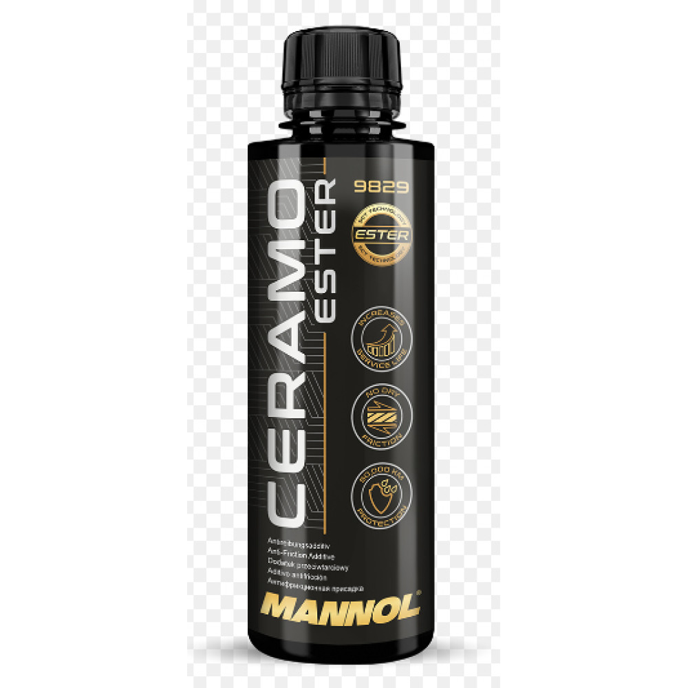 CERAMO ESTER Motoru eļļas piedeva MANNOL 9829 250ml / 5L