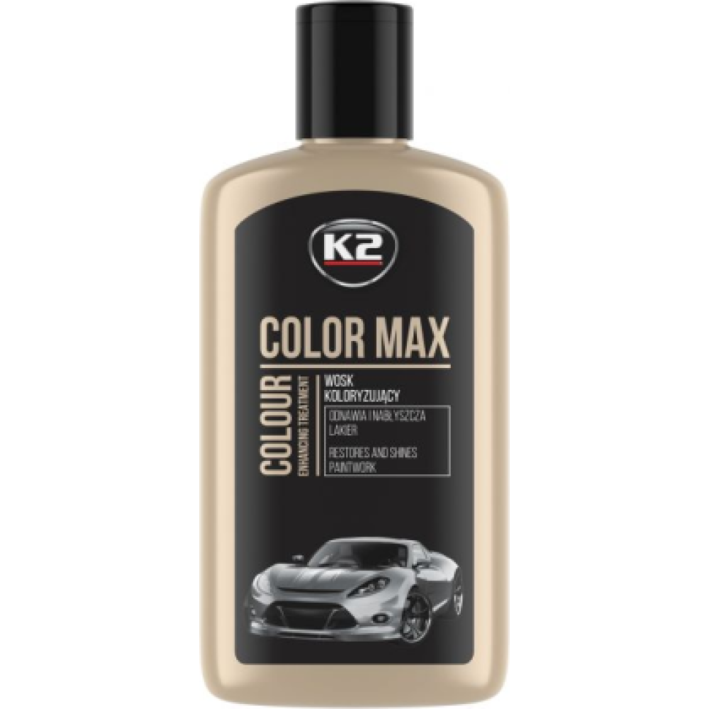 K2 COLOR MAX Black Car Body Polish 250ML
