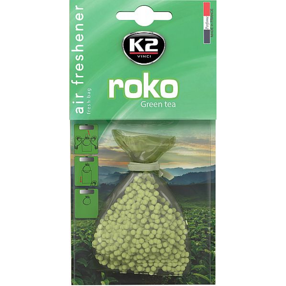GREEN TEA ROKO K2 autoõhuvärskendaja