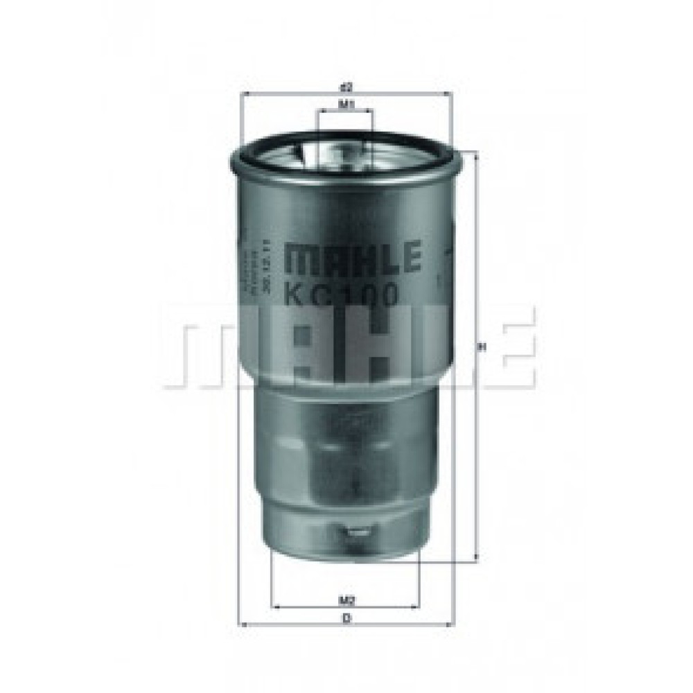 KC100D KNECHT MAHLE FILTER kuro filtras KC100D KNECHT MAHLE FILTER kuro filtras