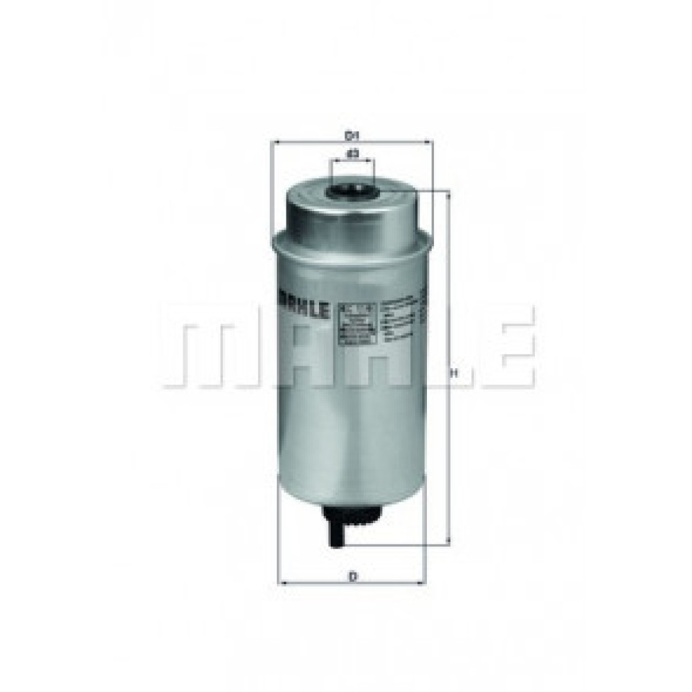 KC116 KNECHT MAHLE FILTER топливный фильтр