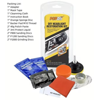 Esitulede taastamiskomplekt - Headlight Restoration KIT
