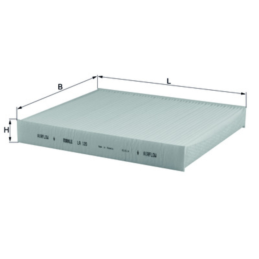 LA120 KNECHT MAHLE FILTER salongifilter LA120 KNECHT MAHLE FILTER salongifilter