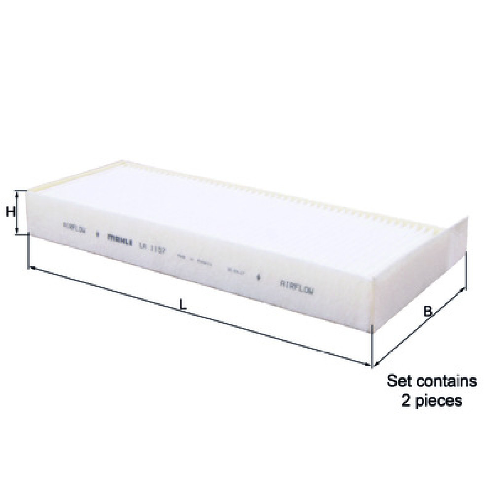 LAK1157/S KNECHT MAHLE FILTER salongifilter LAK1157/S KNECHT MAHLE FILTER salongifilter