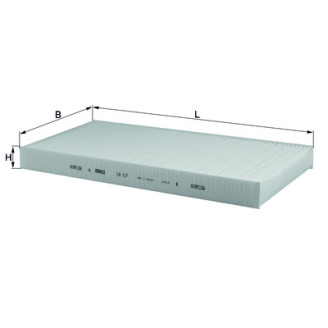 LA117 KNECHT MAHLE FILTER salongi filter