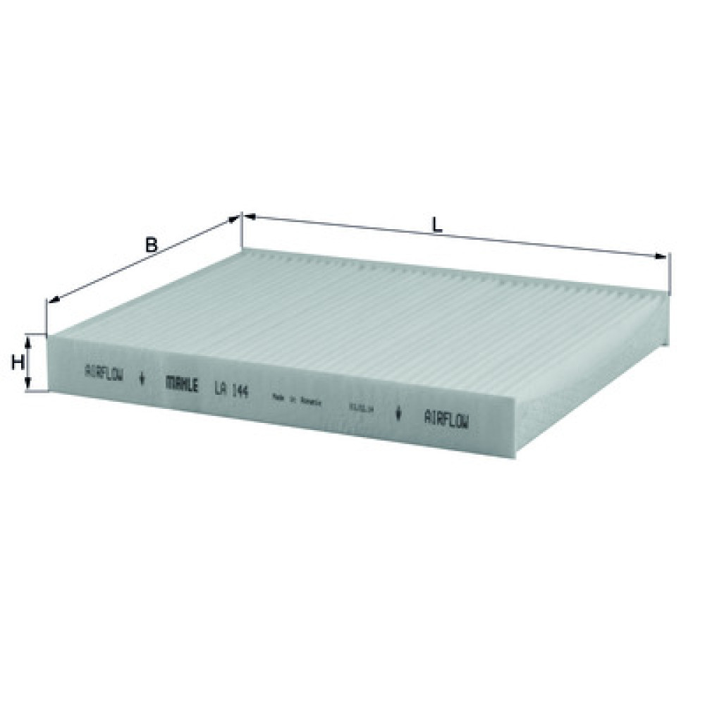 LA144 KNECHT MAHLE FILTER salongifilter LA144 KNECHT MAHLE FILTER salongifilter