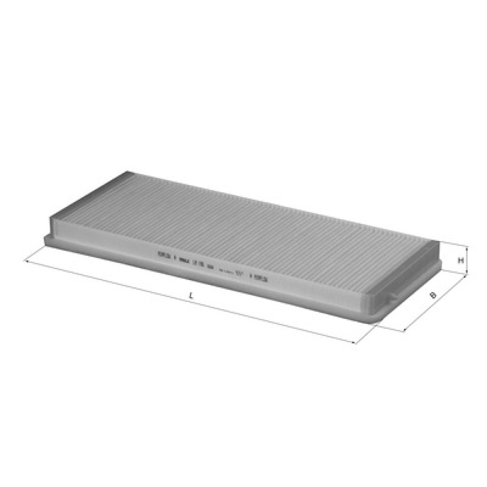 LA196 KNECHT MAHLE FILTER salongifilter LA196 KNECHT MAHLE FILTER salongifilter