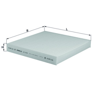 LA216 KNECHT MAHLE FILTER salongifilter