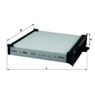 LA227 KNECHT MAHLE FILTER salongifilter