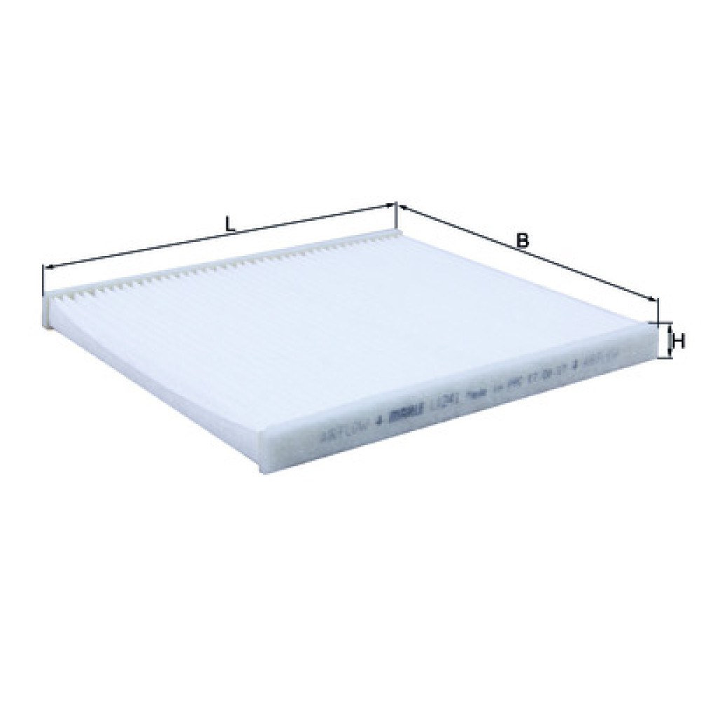 LA241 KNECHT MAHLE FILTER salongifilter LA241 KNECHT MAHLE FILTER salongifilter
