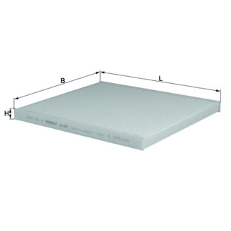 LA301 KNECHT MAHLE FILTER salongi filter