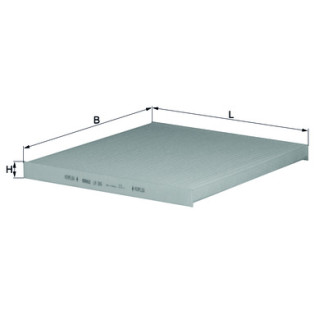 LA306 KNECHT MAHLE FILTER salongifilter