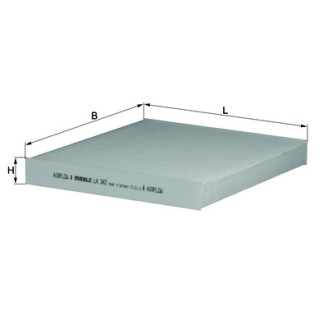 LA343 KNECHT MAHLE FILTER salongifilter