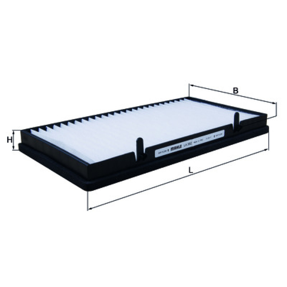 LA382 KNECHT MAHLE FILTER salona filtrs LA382 KNECHT MAHLE FILTER salona filtrs