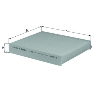 LA457 KNECHT MAHLE FILTER salongifilter