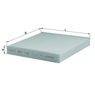 LA462 KNECHT MAHLE FILTER salongifilter