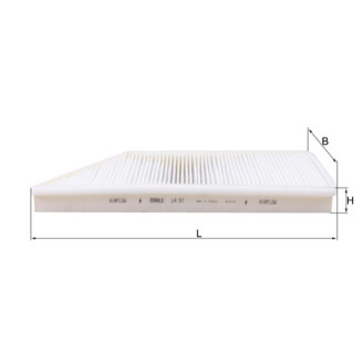LA57 KNECHT MAHLE FILTER salongi filter