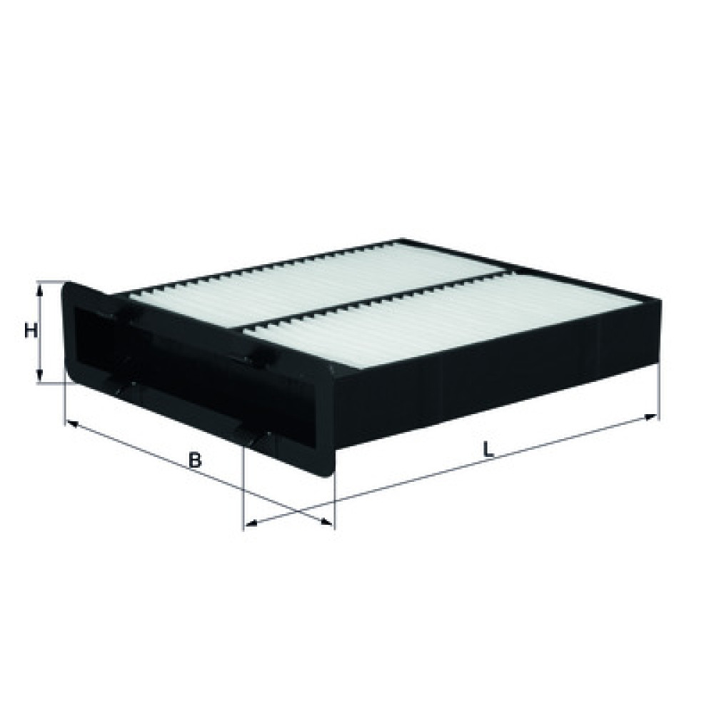 LA682 KNECHT MAHLE FILTER salongifilter LA682 KNECHT MAHLE FILTER salongifilter