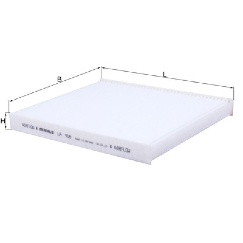LA918 KNECHT MAHLE FILTER salongi filter LA918 KNECHT MAHLE FILTER salongi filter