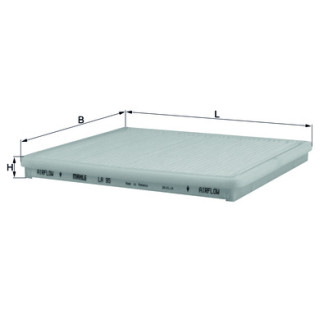 LA95 KNECHT MAHLE FILTER salongi filter