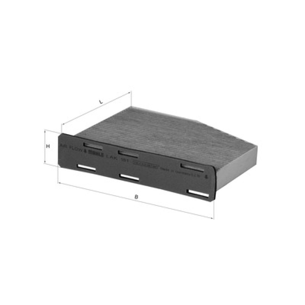LAK181 KNECHT MAHLE FILTER cabin filter LAK181 KNECHT MAHLE FILTER cabin filter