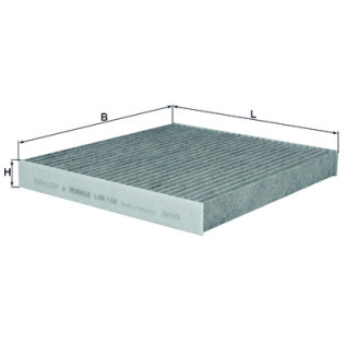 LAK158 KNECHT MAHLE FILTER salongifilter