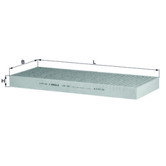 LAK167 KNECHT MAHLE FILTER salongifilter