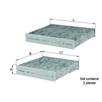 LAK191/S KNECHT MAHLE FILTER salongi filter