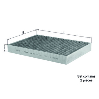 LAK292/S KNECHT MAHLE FILTER salongifilter