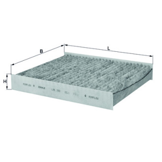 LAK293 KNECHT MAHLE FILTER salongifilter