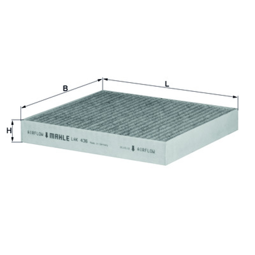 LAK436 KNECHT MAHLE FILTER salongifilter LAK436 KNECHT MAHLE FILTER salongifilter